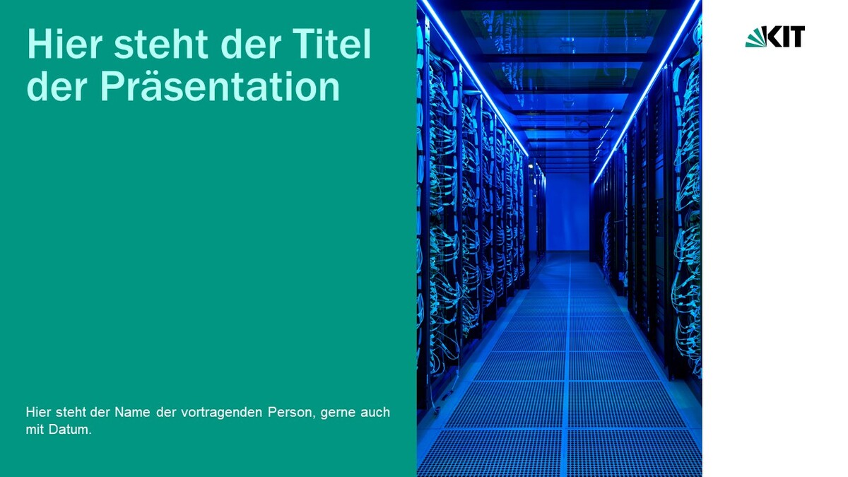 Titelfolie Präsentation