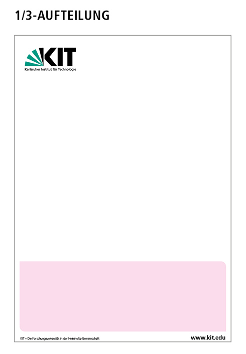 Layout 1/3 Aufteilung