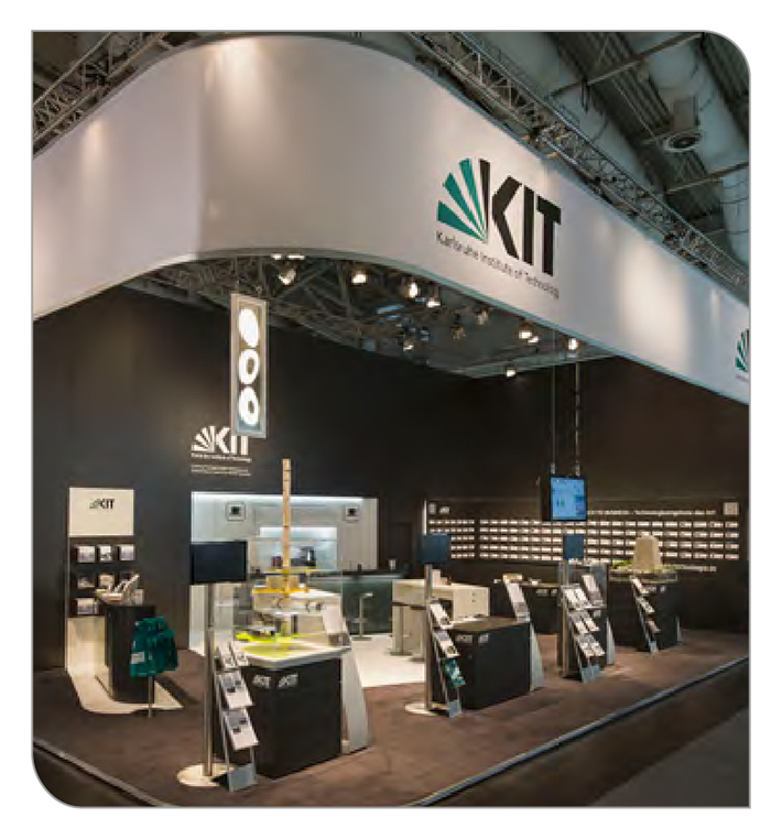 Beispiel für einen Messestand